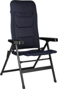 Campingstol Rebel Pro Medium 5-pos. aluminium 150 kg mørkeblå