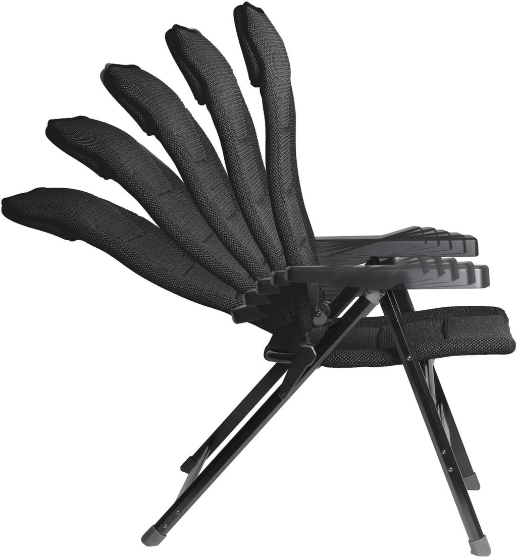 Campingstol Rebel Pro sett 2-pack 150 kg aluminium bakside