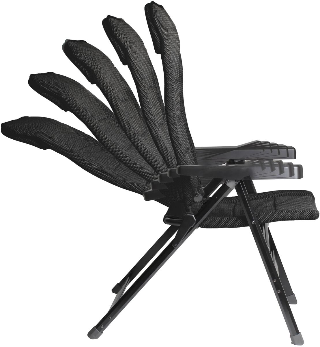 Campingstol Rebel Pro sett 2-pack 150 kg aluminium bakside
