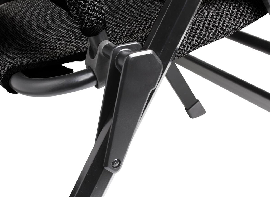 Detalj av armstøtte på Campingstol Rebel Pro sett 2-pack 150 kg aluminium