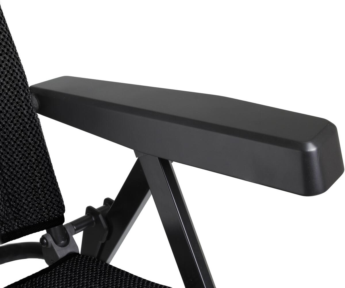 Nærbilde av stoff på Campingstol Rebel Pro sett 2-pack 150 kg aluminium