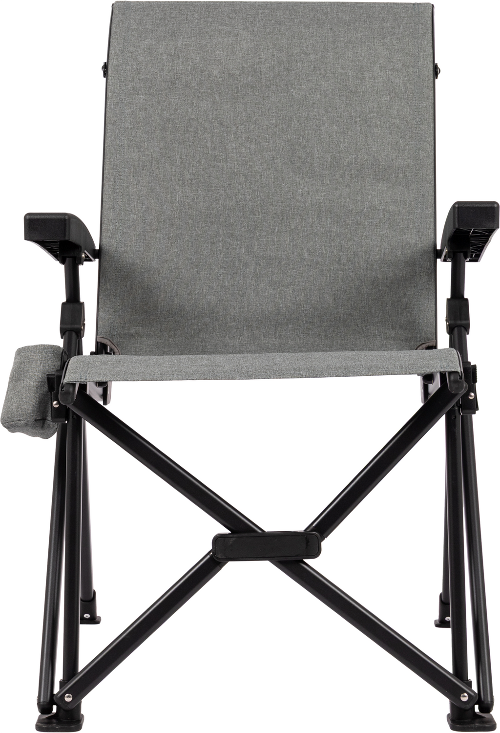 Campingstol Reid klappbar aluminium med kopp­holder 130 kg forfra
