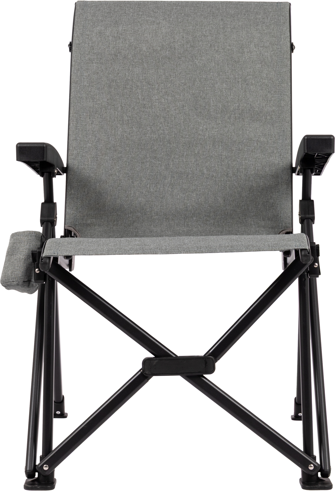 Campingstol Reid klappbar aluminium med kopp­holder 130 kg forfra