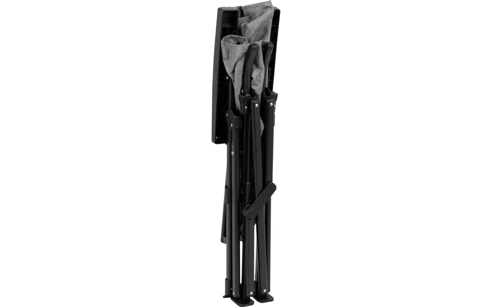 Campingstol Reid klappbar aluminium med kopp­holder 130 kg bakside