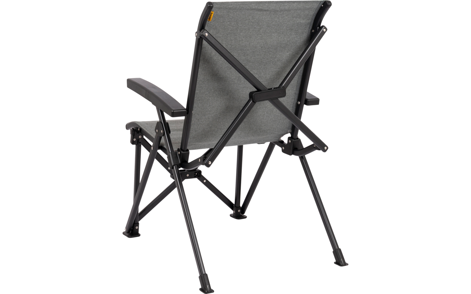 Campingstol Reid klappbar aluminium med kopp­holder 130 kg sammenklappet