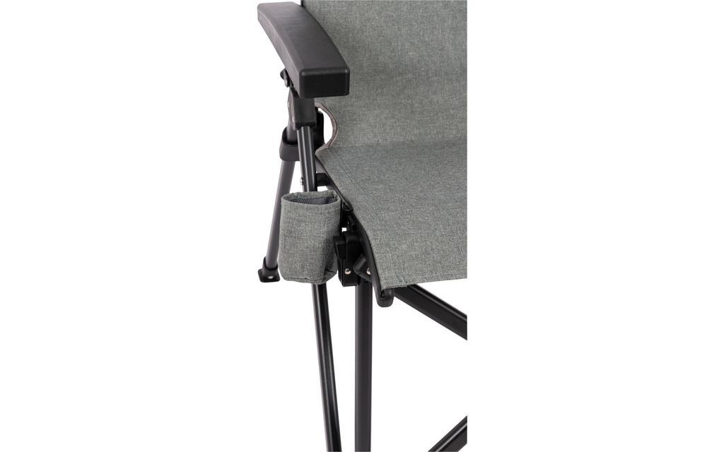 Campingstol Reid klappbar aluminium med kopp­holder 130 kg pakket i transportpose