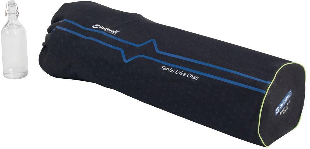 Campingstol Sardis Lake sammenleggbar 2-pack grå visning av ramme