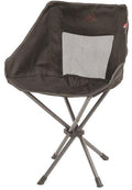 Campingstol Searcher 52x50x74cm svart stålramme forfra