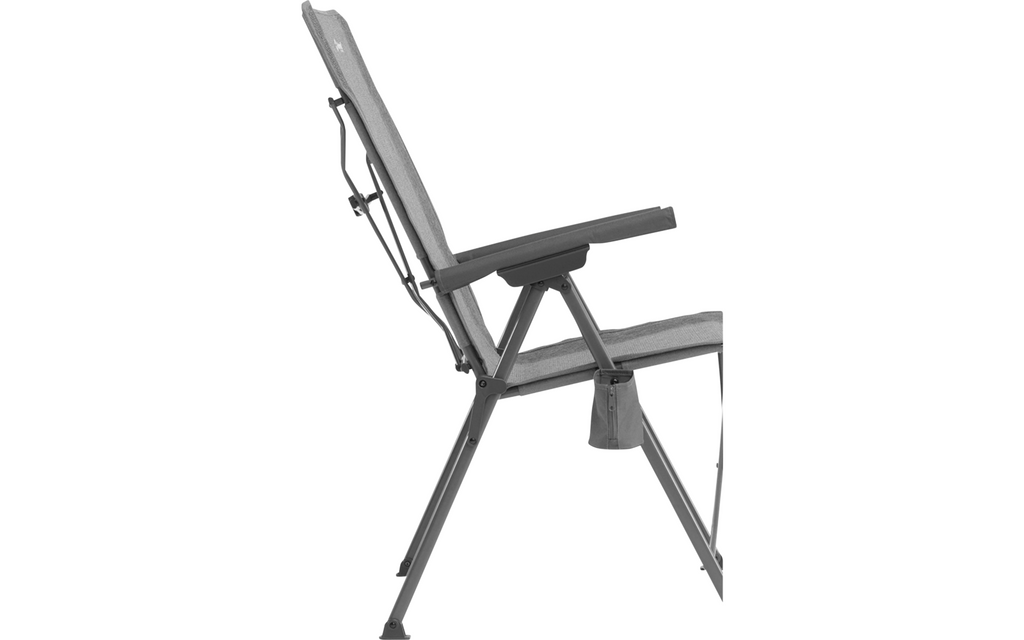 Campingstol Tidal med stretchtrekk 4-pos justerbar rygg bakside