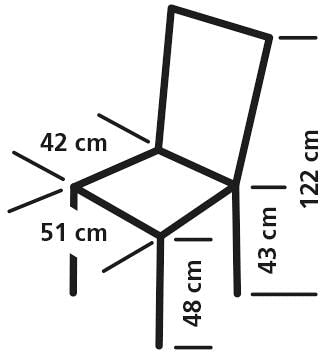 Campingstol Trontheim polstret aluminium 120 kg, grå montert
