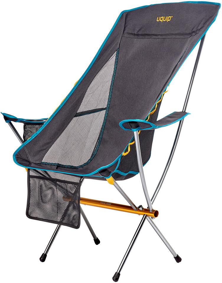 Detalj av aluminiumrammen på Campingstol Uquip Infinity Lounger