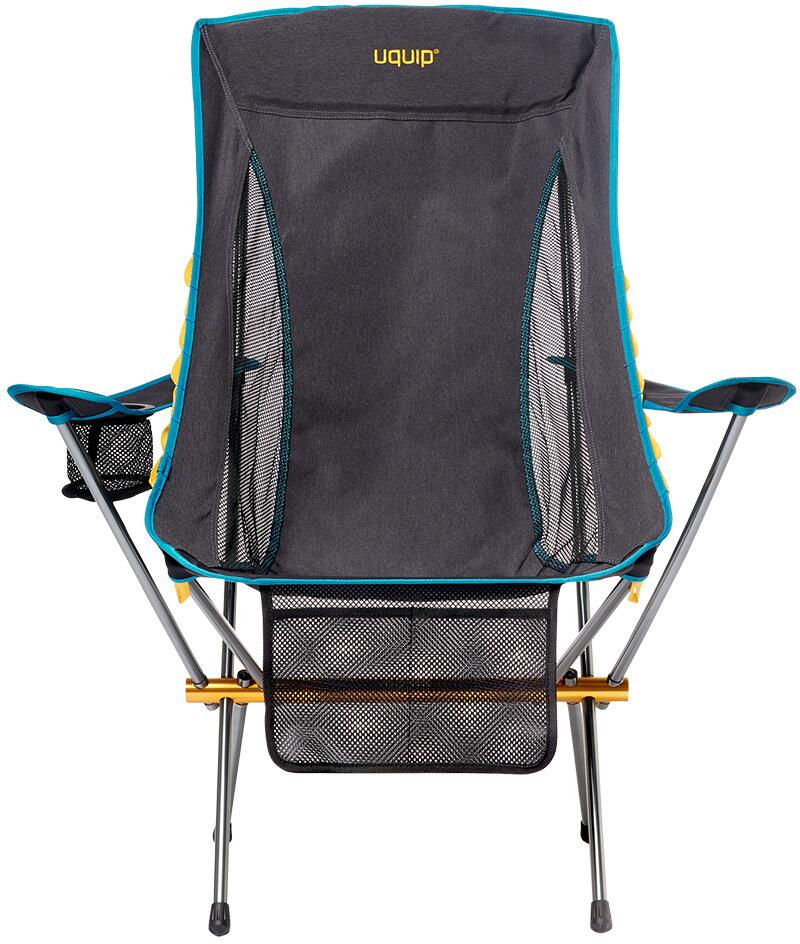 Bakside av Campingstol Uquip Infinity Lounger med høy ryggstøtte