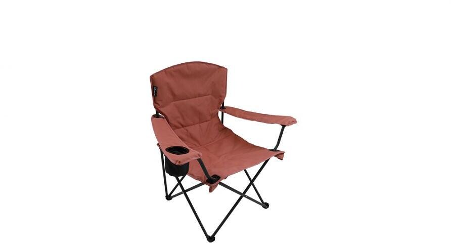 Campingstol Vango Malibu med isolert koppholder montert i telt