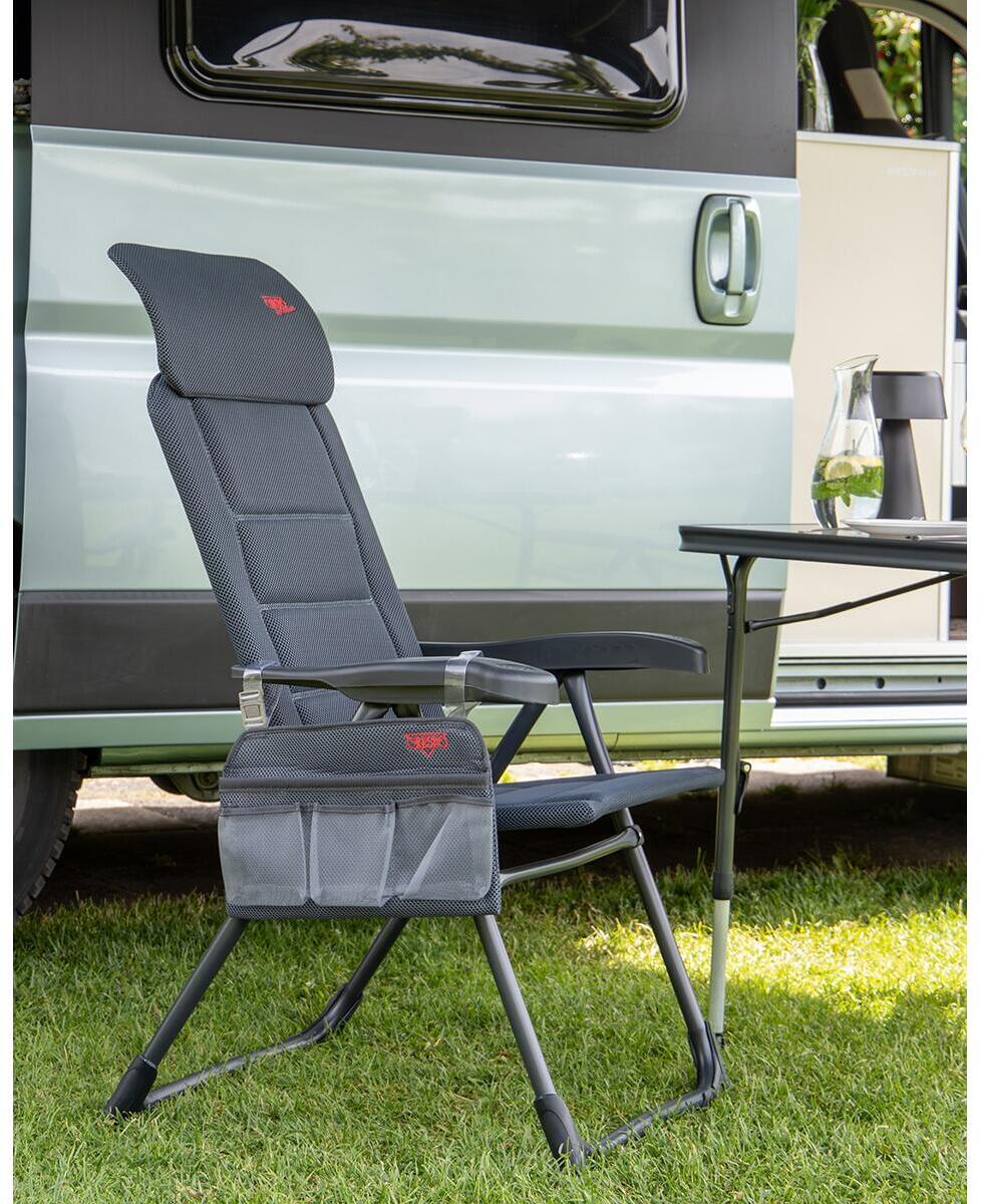 Campingstol AP/213 Air Deluxe Compact, 7-trinns justerbar - Crespo stående