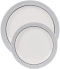 Campingtallerken Classic Grey melamin, sklisikker fra Kampa