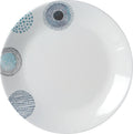 Campingtallerken Deep Sea melamin med anti-slip ring - Brunner forfra