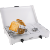 Campingtoaster for gasskoker Ø22 cm rustfritt stål Brunner nærbilde