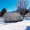 Campingvogn beskyttelsestrekk 400-450 cm pustende TNT-stoff Brunner detalj av stoff