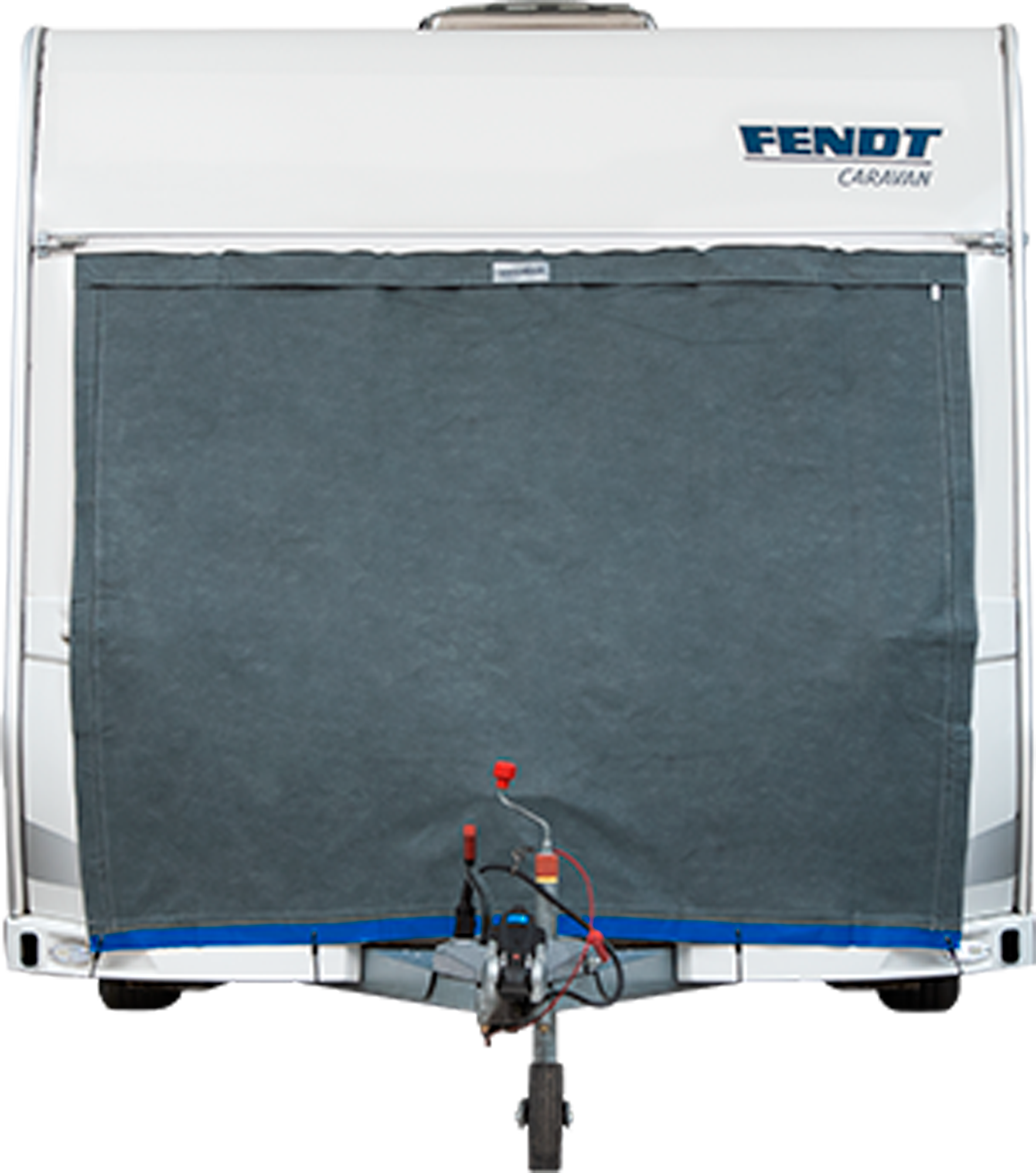 Campingvogn frontbeskyttelse Wintertime 140x160 cm - Hindermann forfra