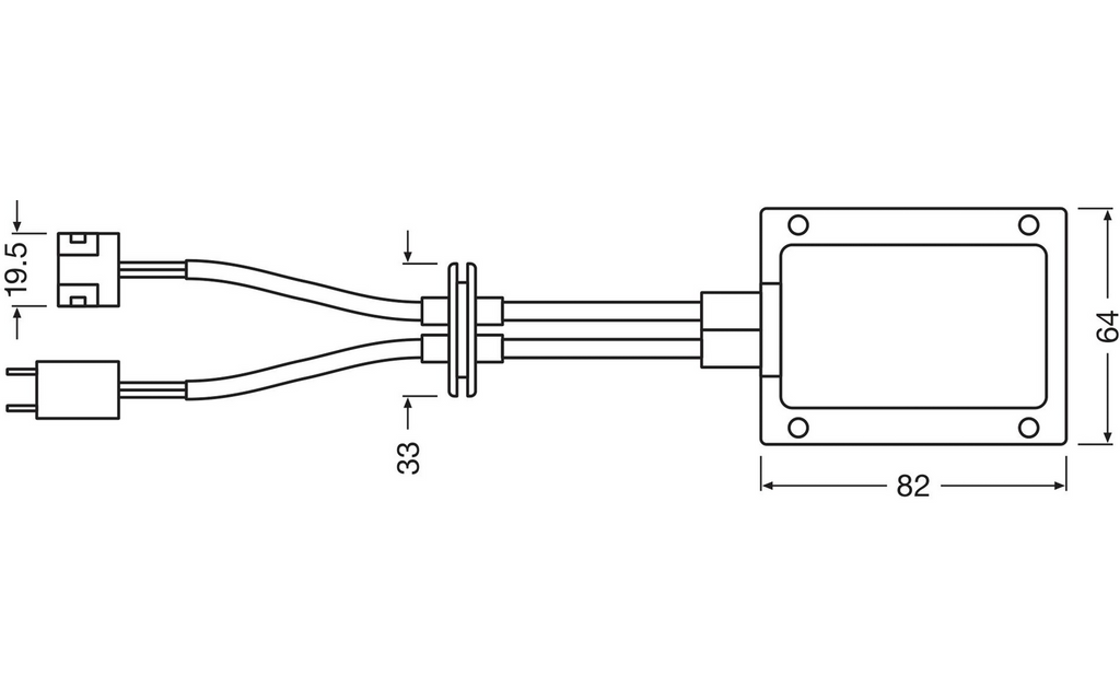 Detaljbilde av CANBUS feilmeldingsundertrykker LEDSC01 - Osram