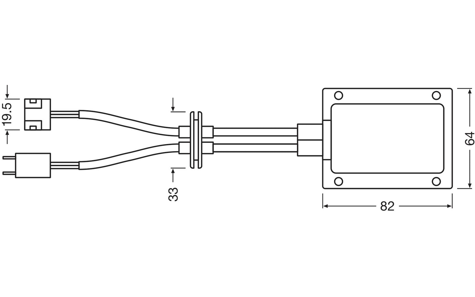 Detaljbilde av CANBUS feilmeldingsundertrykker LEDSC01 - Osram