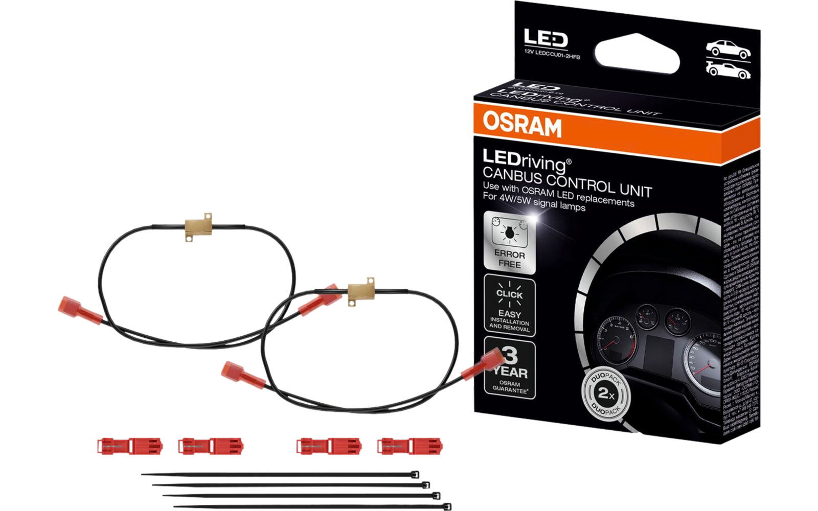 Montert Canbus kontrollenhet for LED-retrofit Osram