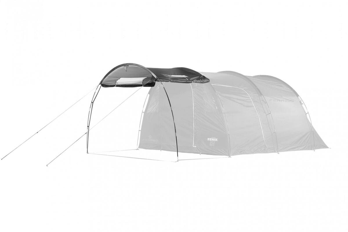 Canopy 4 Places utvidelse for Fenix 4/Meteora 4 montert på telt