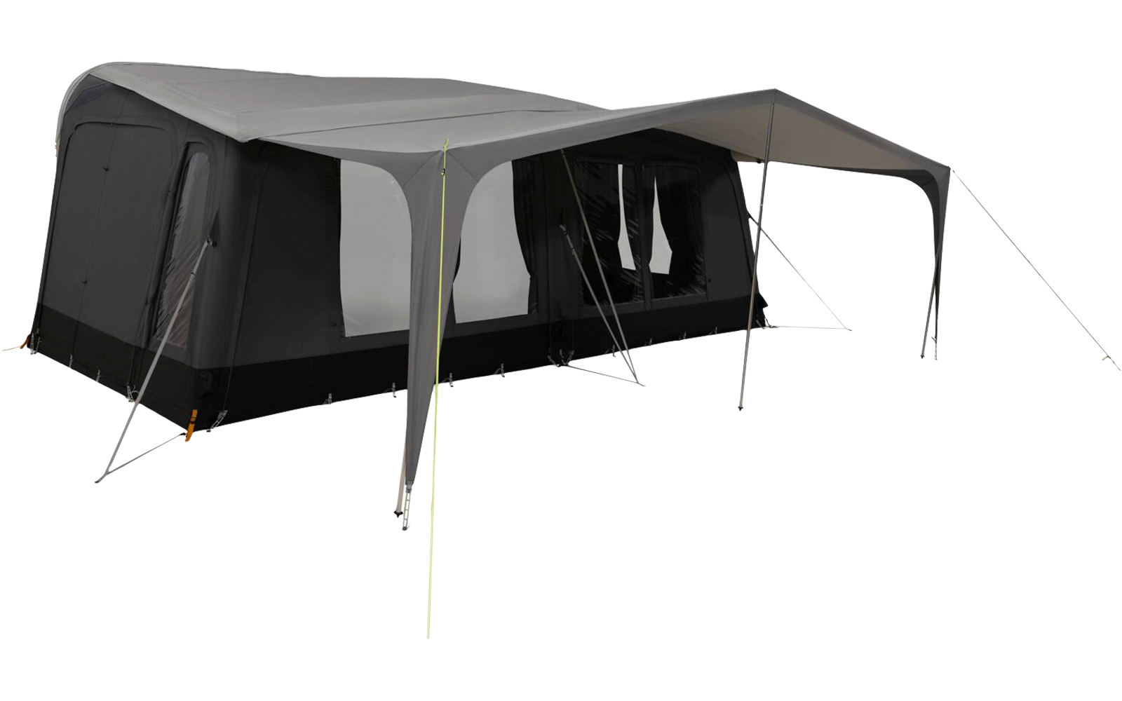 Monteringsdetaljer på Canopy takforlengelse for Residence Air fortelt 470x180 cm - Dometic