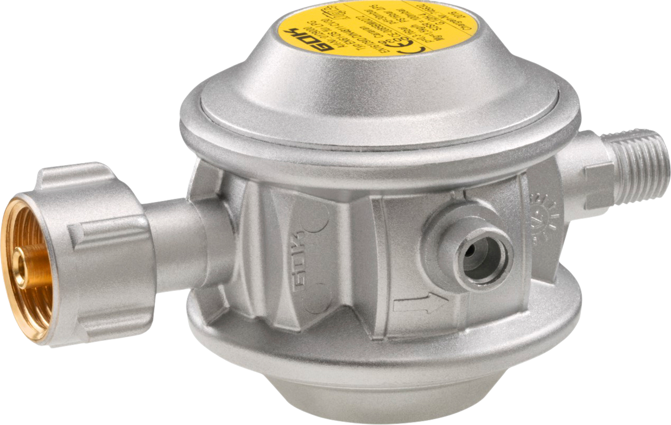 Caramatic BasicOne gassregulator 30 mbar 0,8 kg/t forfra