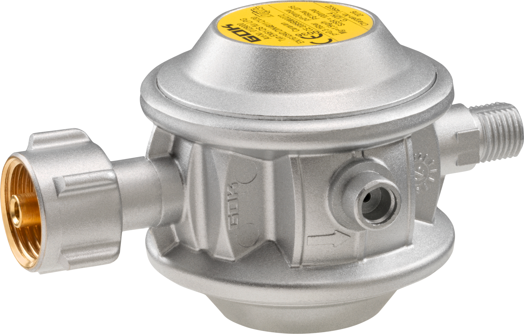 Caramatic BasicOne gassregulator 30 mbar 1,2 kg/t trinn 2 - GOK forfra
