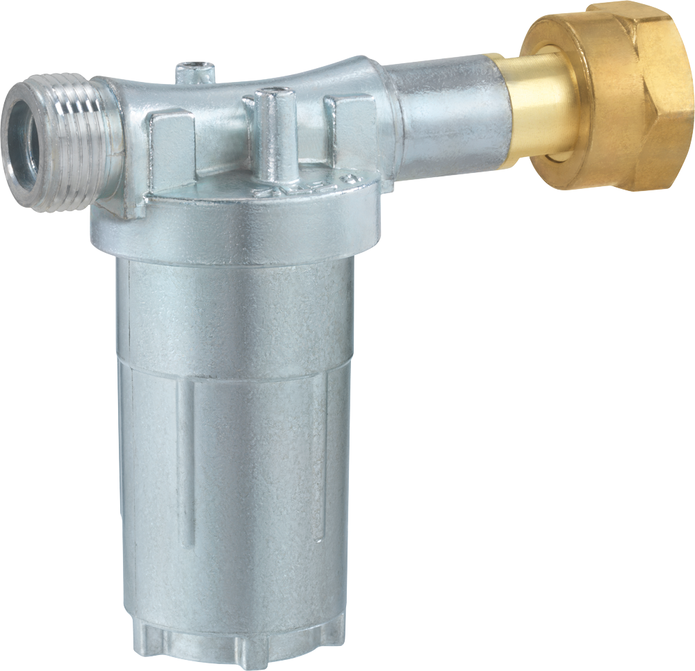 Caramatic ConnectClean gassfilter 99 % filtrering fra GOK for gassinstallasjon