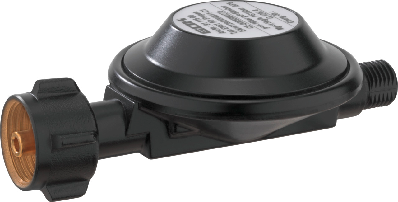 Caramatic lavtrykksregulator 50 mbar 1,5 kg/h type EN61 - GOK front