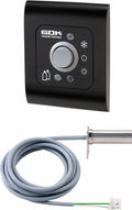 Caramatic TwoControl styreenhet med regulatorvarme Eis-Ex front
