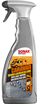 Caravan hurtigforsegling spray 750 ml for alle overflater - Sonax påført campingvogn