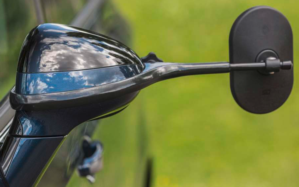 Caravanspeil for Ford Galaxy, C-Max, S-Max, Kuga, EcoSport II - Emuk forfra