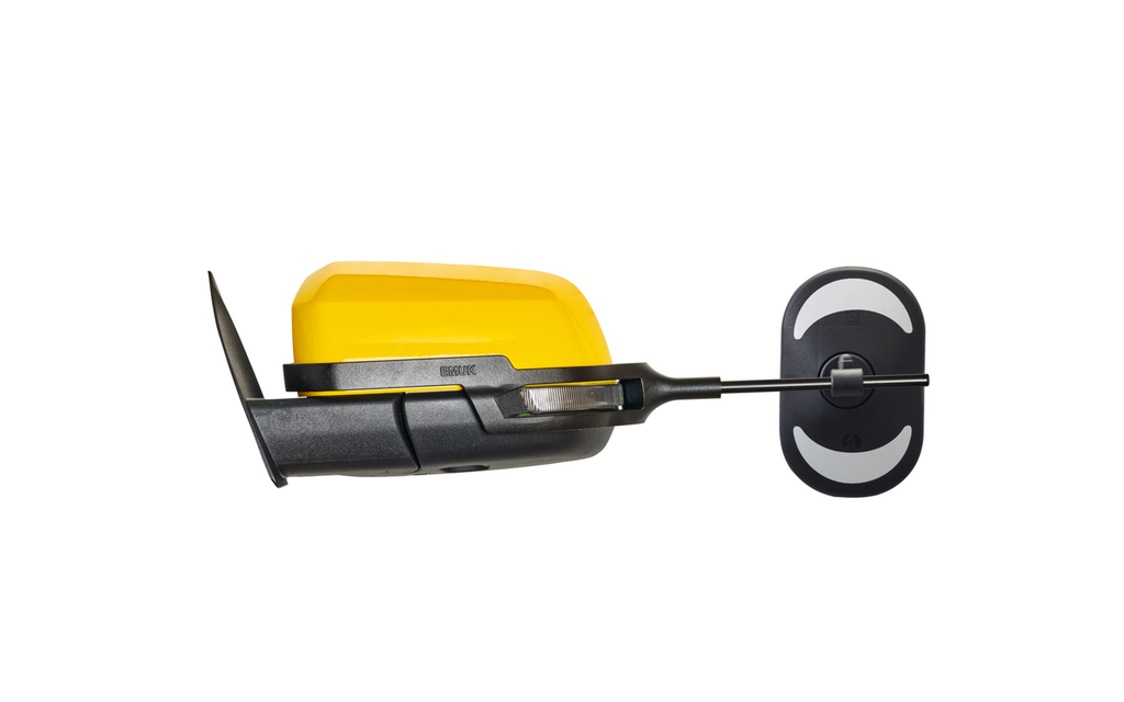 Caravanspeil for Ford Ranger / VW Amarok sett bakfra