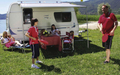 Caravanstore posemarkise for kederskinne 190 cm - Fiamma forfra