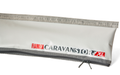 Caravanstore XL ZIP posemarkise 280 cm Royal Grey forfra