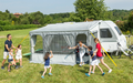 Caravanstore ZIP XL fortelttillegg for posemarkise forfra