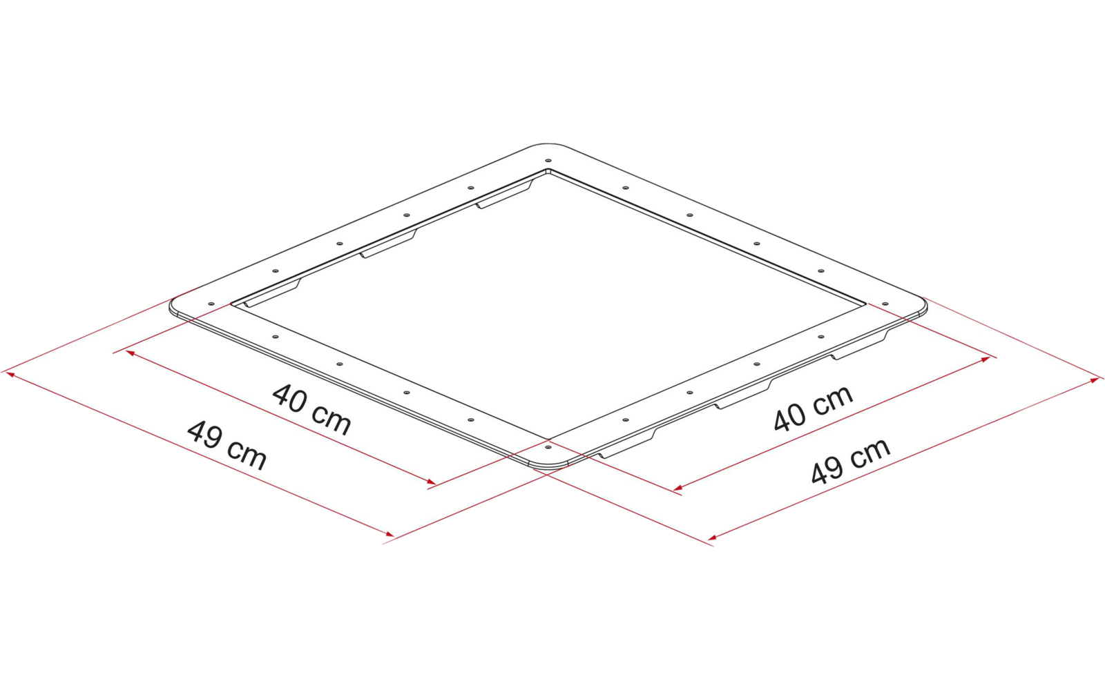 Caravanstore ZIP XL fortelttillegg for posemarkise bakside