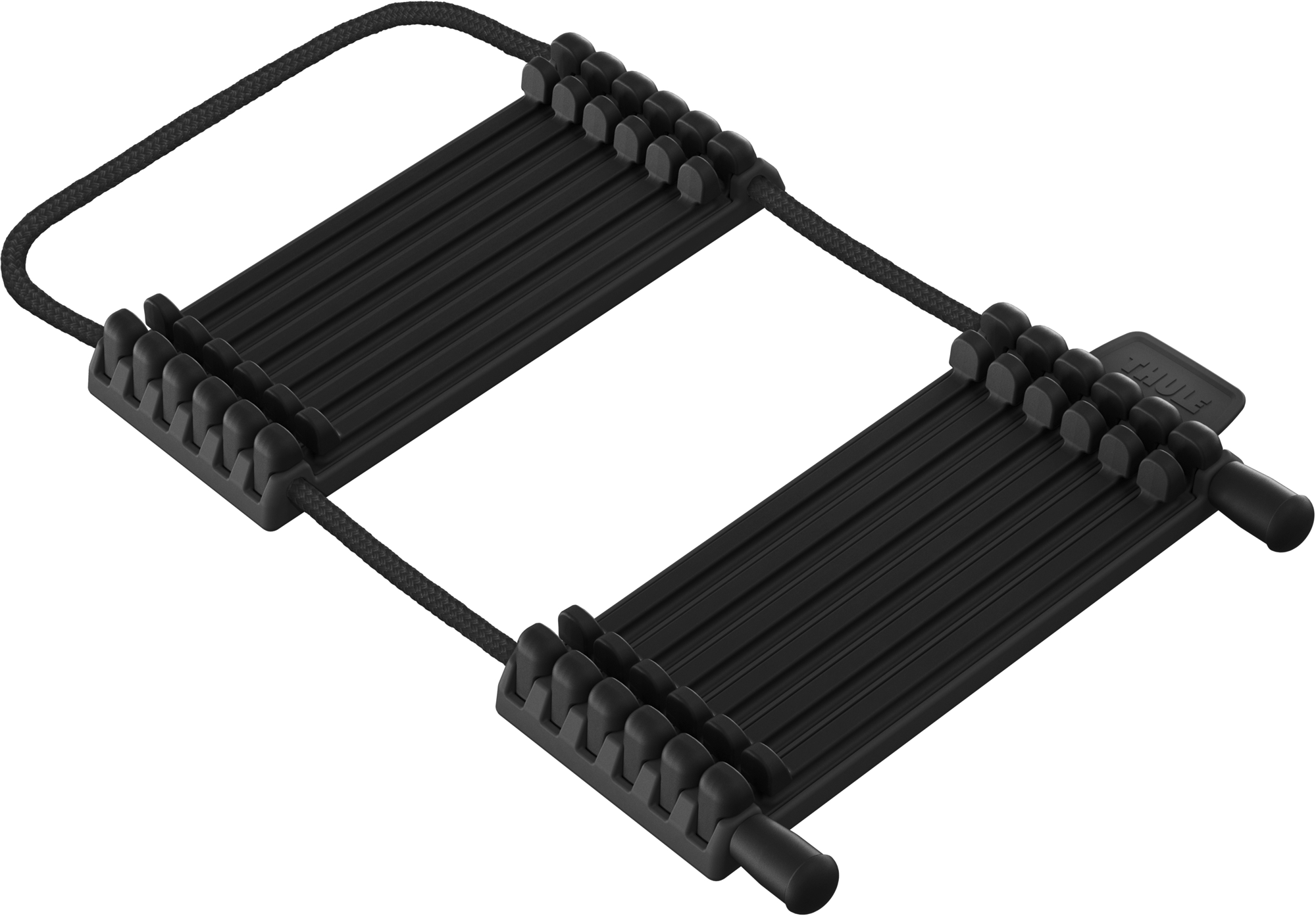 Carbon Frame Protector rammeadapter for sykkelstativ svart forfra