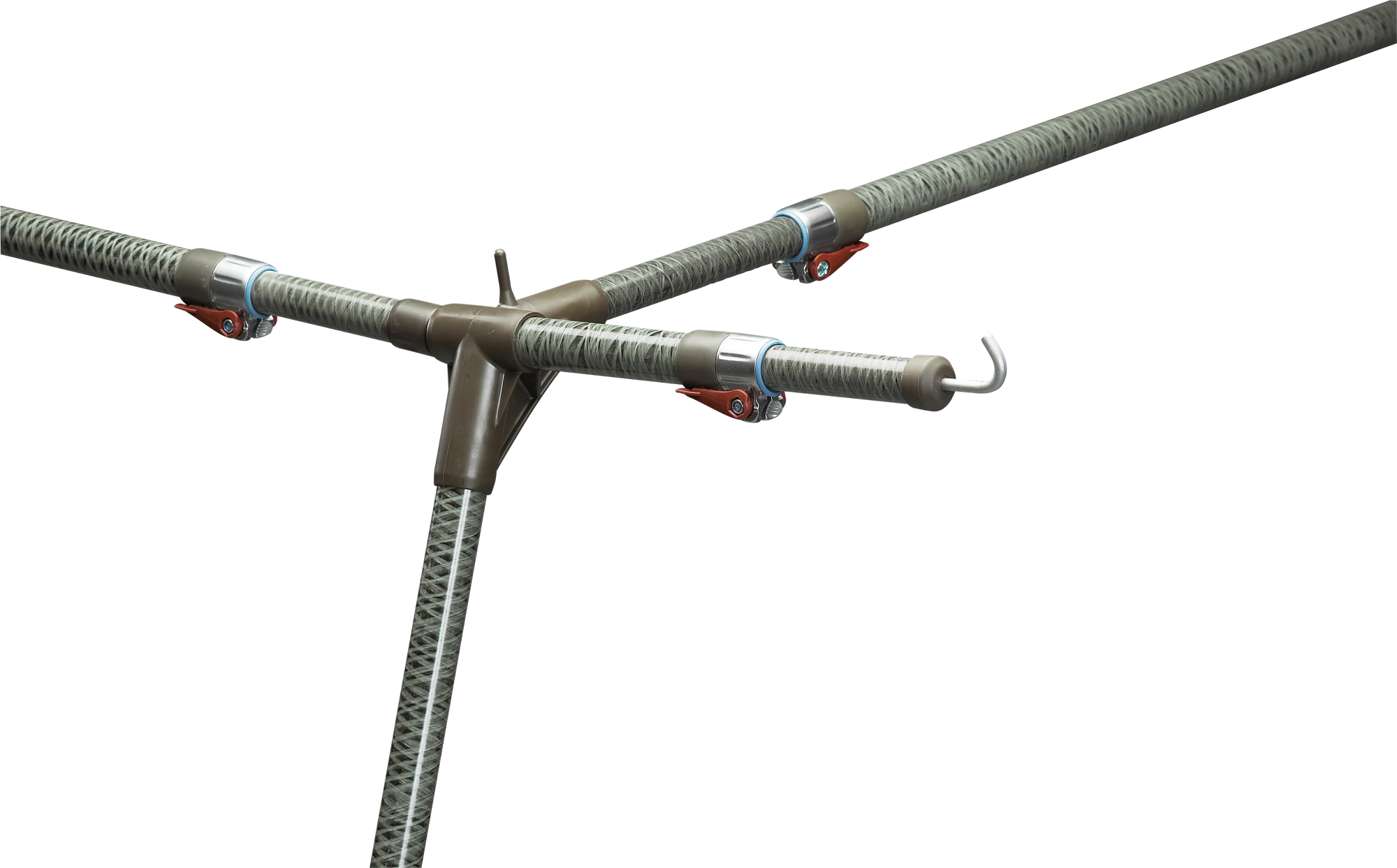 CarbonX 250 Standard IsaFix forteltstang forfra