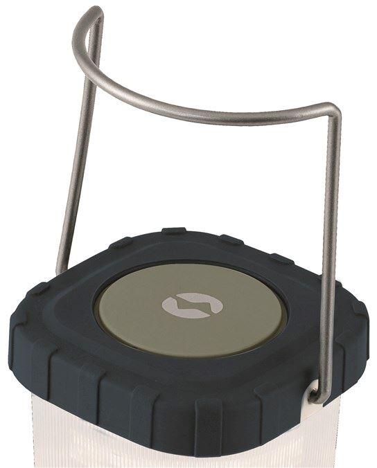Carnelian DC campinglykt oppladbar med dimmer 2700K bakside