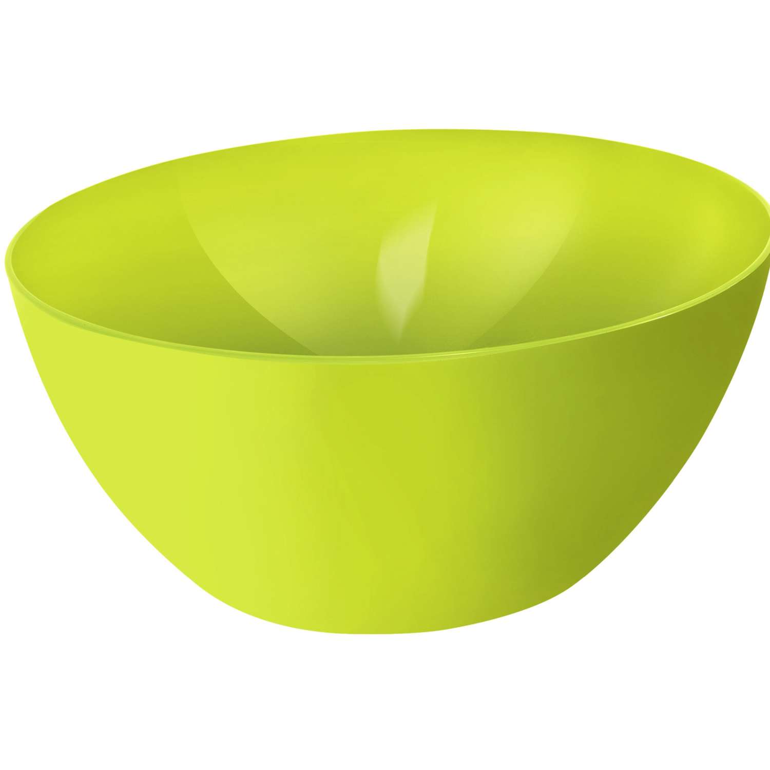Caruba bolle 34 cm 8 liter plast stabelbar grønn - Rotho for salater og snacks