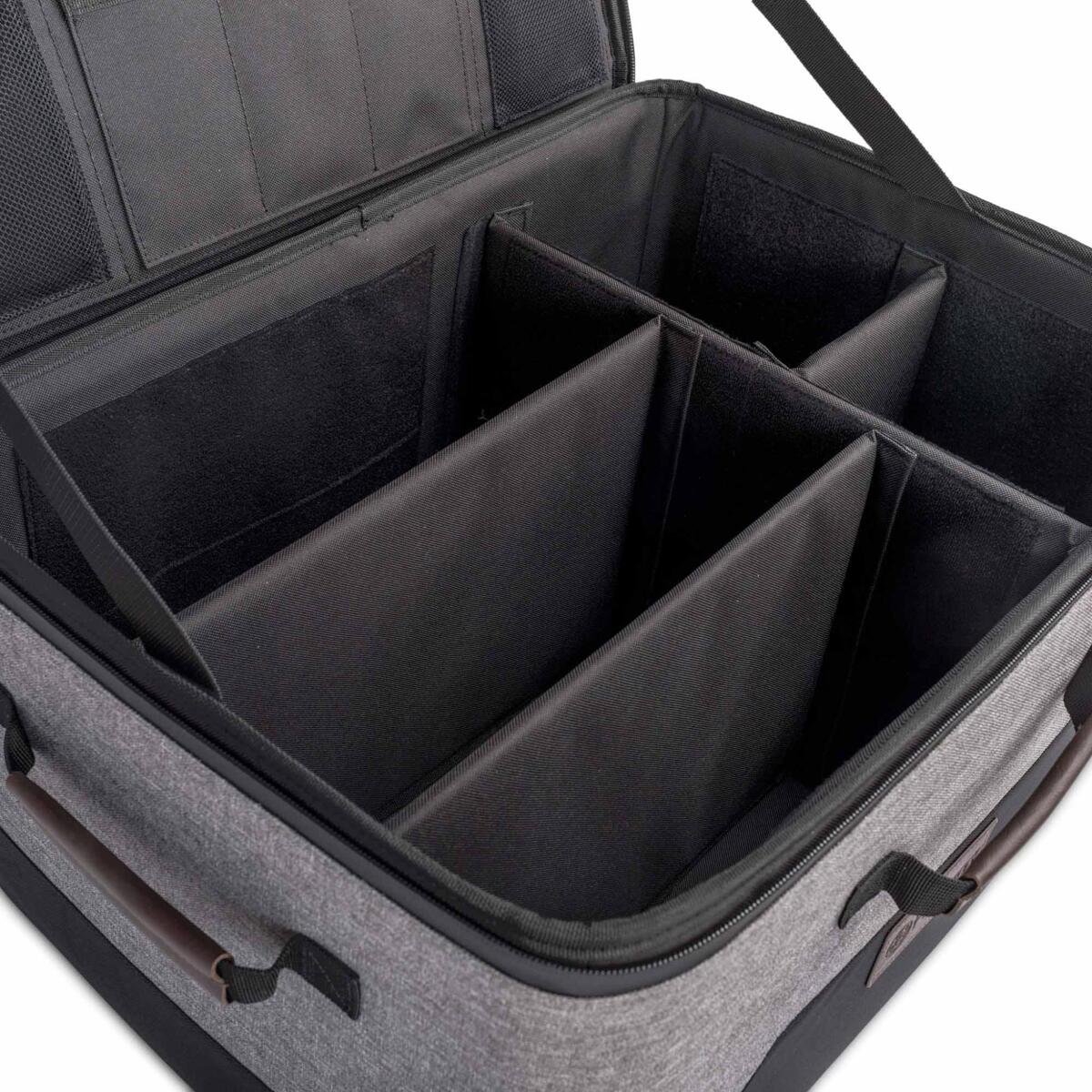 Catago Box 50 oppbevaringsboks i euroformat grå detalj av lokk