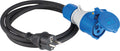 CEE-adapterkabel Powerlight med spenningsindikator 16A 1,5 m forfra