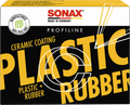 CeramicCoating CC Plastic + Rubber forsegling med 4 pads - Sonax på flaske