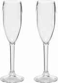 Champagneglass 200 ml i methylstyrol - Gimex for camping og piknik