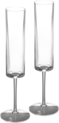 Champagneglass i akryl 150 ml 2-pk for camping forfra