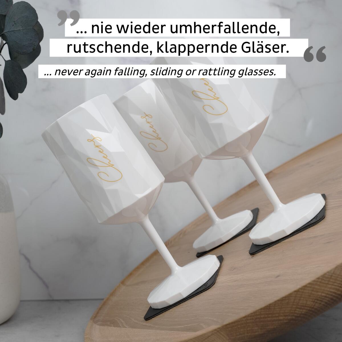 Cheers magnet vinglass i kunststoff 300 ml - silwy bakside